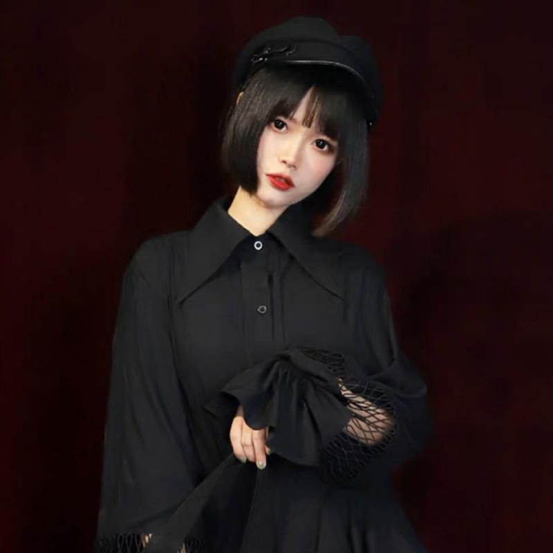 Retro Beret Hat Leather Buckle Painter Hat Warm Octagonal Hat All-match Winter