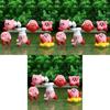 Cute And Detailed 6 Pcs Kirby Mini Figure Set For Anime Lovers