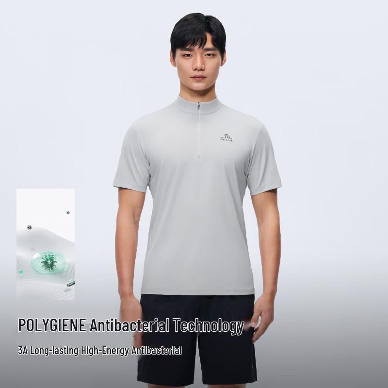 Pelliot Outdoor Quick-Dry Stand Collar T-Shirt