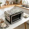 30x90cm Environment Friendly Cotton Linen Microwave Dust Cover
