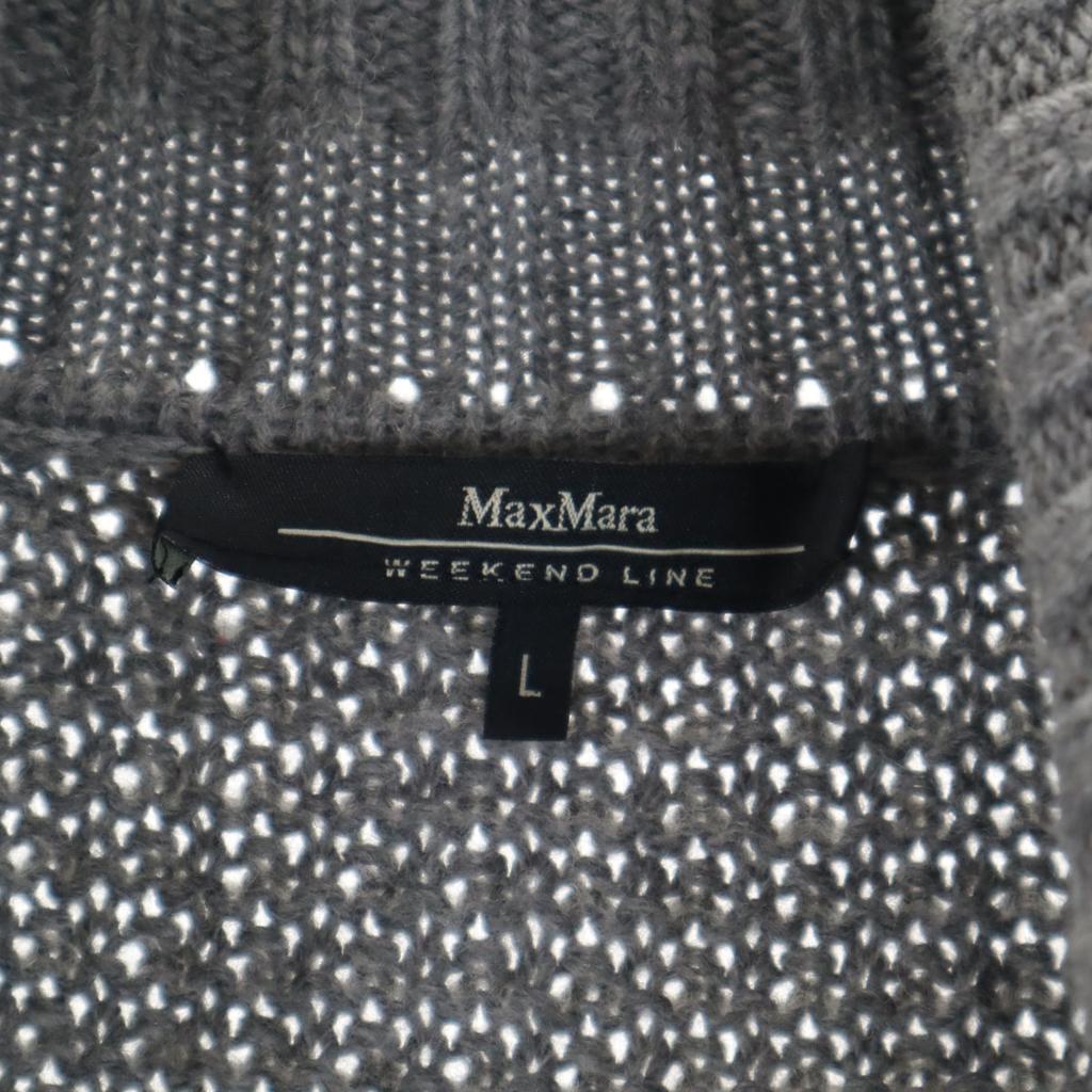 Max Mara WEEKEND LINE Cashmere Blend Long Sleeve Long Knit Cardigan L Men's Used