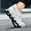 Mens Walking Shoes Fashion Breathable Blade Shoes Slip On Lightweight Shock Absorption Outdoor Casual Sneakers