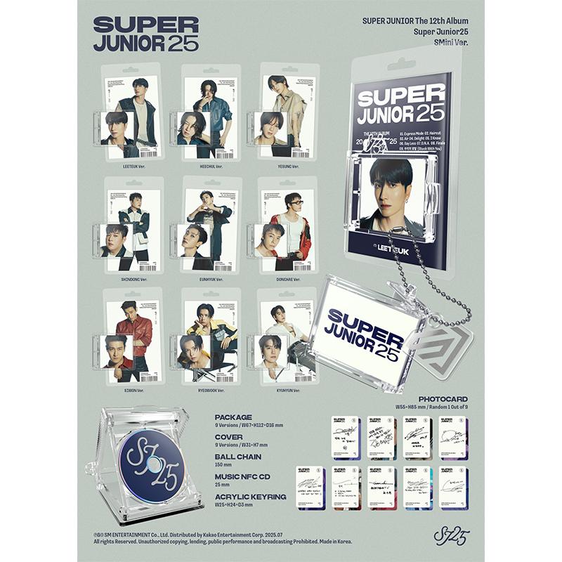 SUPER JUNIOR - THE 12TH ALBUM [Super Junior25] SMini Ver