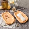 Sloping Base Capybara Soap Tray Cartoon Soap Storage Rack Self Draining Soap Holder  Household