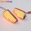 2Pcs LED Car Dynamic Turn Signal Light Side Marker Lamps Blinker Amber For Jeep Renegade BU 2014-2021 OEM# 68256049AA 68256050AATurn Signal 2