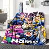 Customiz Name Personality JoJo's Bizarre Adventure  Blanket Soft &Warm Sofa Office Bed Travel Lunch Break Blanket, Gift Suitable All Seasons