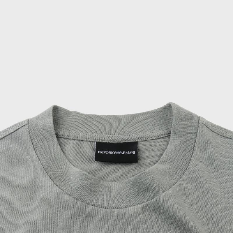 EMPORIO ARMANI SS24 T Shirt Men's Gray 3D1T93-1J0EZ-0641