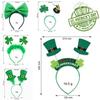 Patricks St Day Green Clover Hair Band Elf Hat Clothing Accessories Department