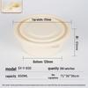 Eco-Friendly Biodegradable High-Temperature Resistant Corn Starch Bowl