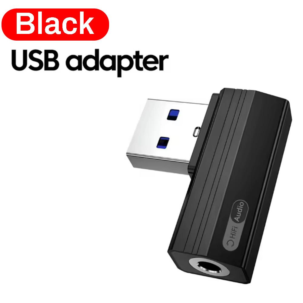 USB A To 3.5mm Headphone Adapter Converter USB Type C To 3.5mm Jack Audio Adapter for Iphone 15 16 Samsung Xiaomi Huawei Laptop
