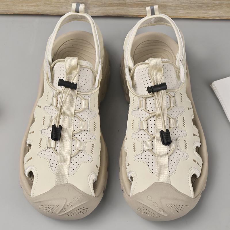 SummerGenuine Leather Men Sandals Summer Men Beach Sandals Outdoor Sandals for Men