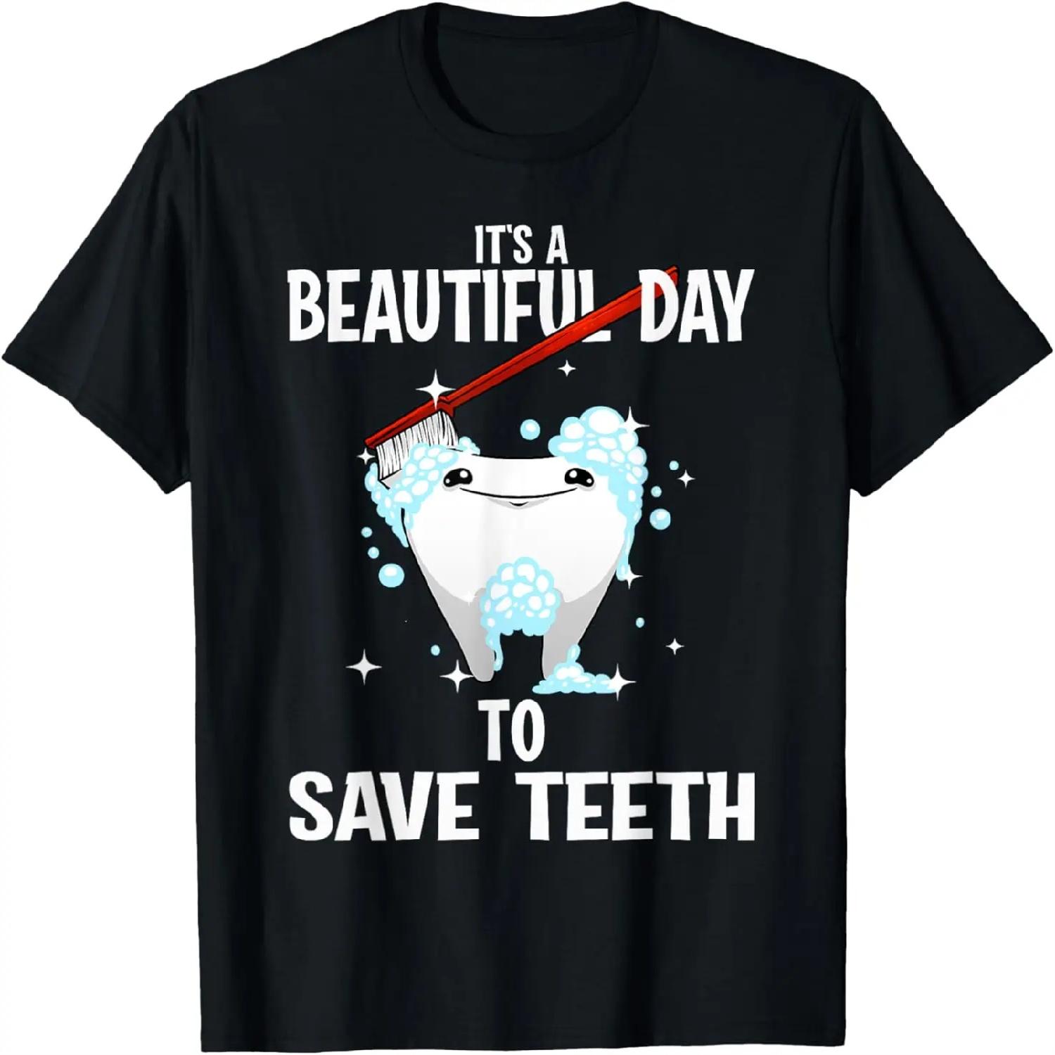 Смешная Зубная Для Мужчин Женщин Зубы Стоматолог Зубная Фея Гигиена Футболка S