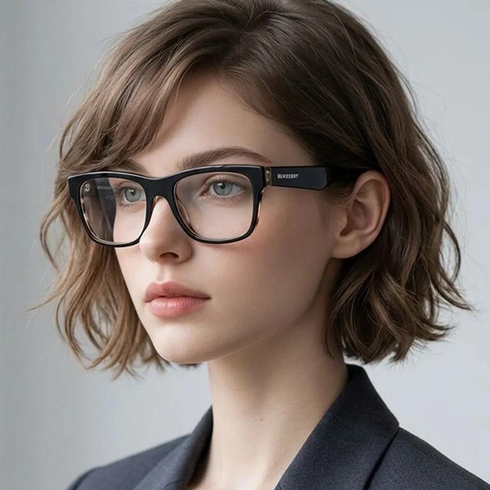 

Burberry Eyeglass Frames BE2411 4121 Black Horn-rimmed Fashion Men Women Daily
