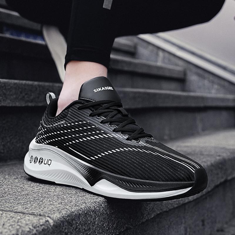 Fei electric 3 carbon plate running shoes male racing students cushioned soft sole autumn running shoes non-slip sports marathon