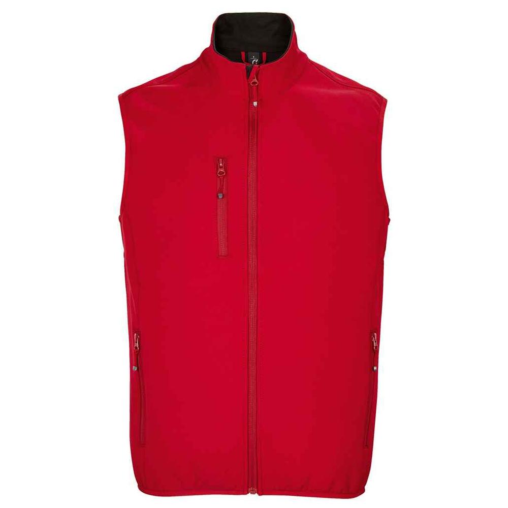 SOLS Mens Falcon Softshell Zipped Body Warmer