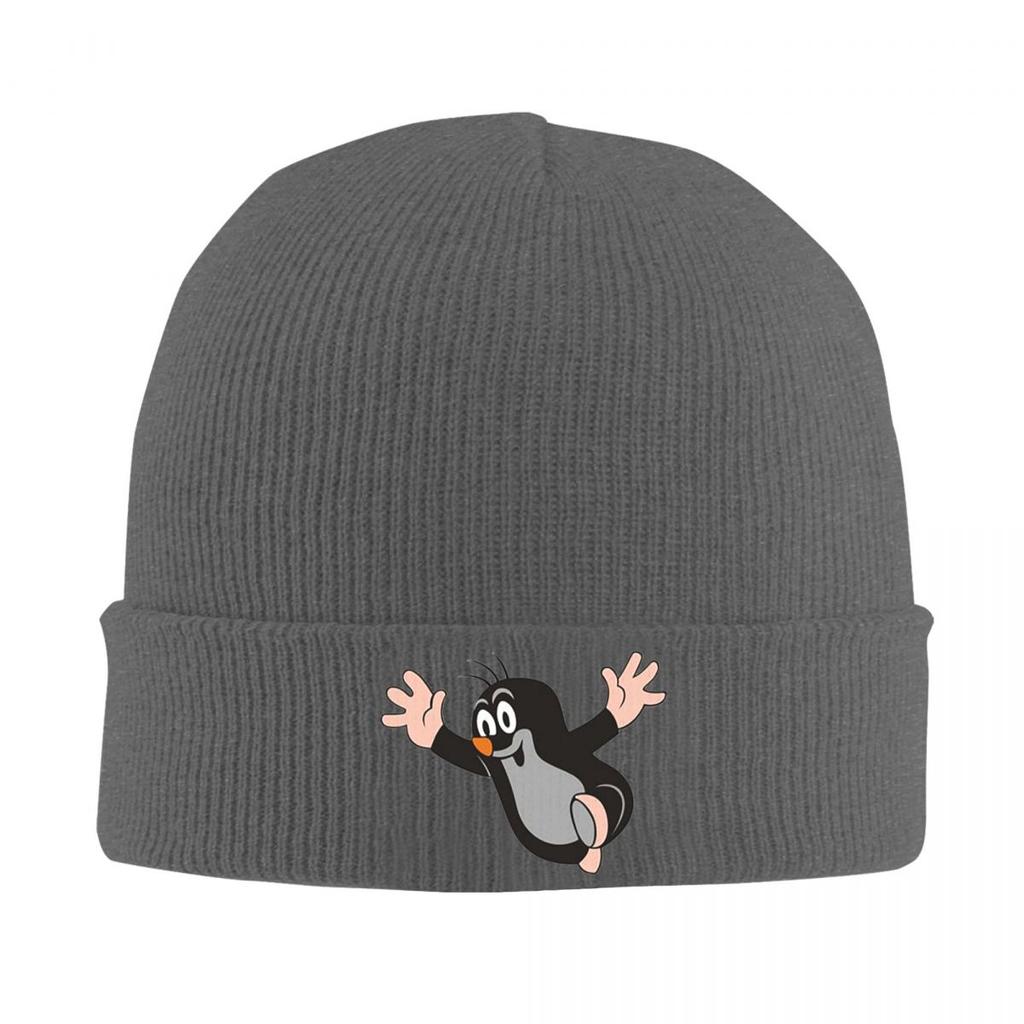Krtek Veselý Krtek Teplá Pletená Čepice Zimní Pletená Čepice Čepice Beanie Hip Hop Čepice pro Unisex