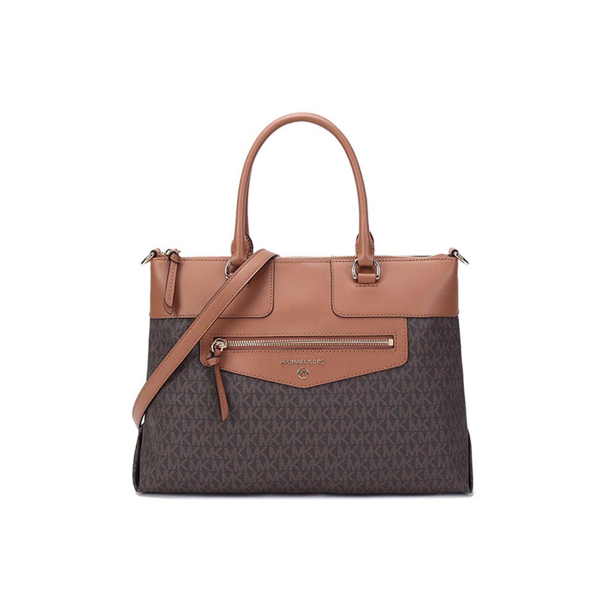 

Michael Kors Shoulder Crossbody Tote Bag Women Bags Dark-Brown Acorn-Brown 30H1GWRS2B-BRN-ACORN Basic Set (Bag+Dust Bag)