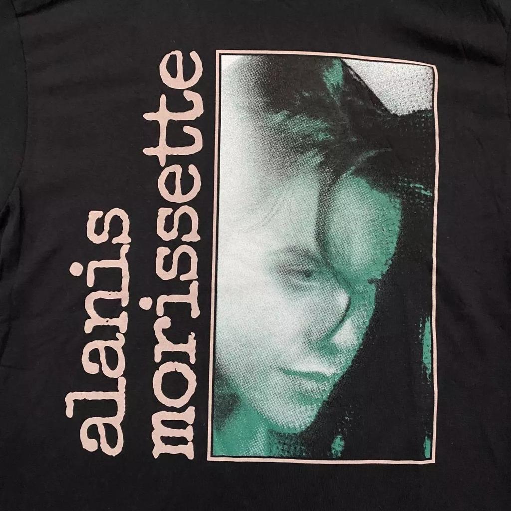 trend Alanis Morissette Gift For Fans Black T-Shirt Cotton All Size