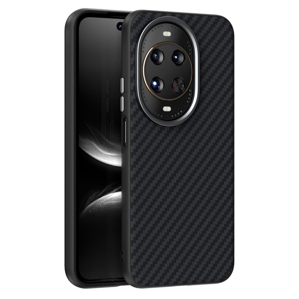 ABEEL For Huawei nova 14 Ultra 5G Case Compatible with MagSafe Carbon Fiber Texture Back Cover