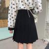 Gonne Pieghettate Donna Vita Alta Estate Lunghezza al Ginocchio Stile Preppy Harajuku 3XL Taglia Grande Chic Strada Scuola Cosplay Casual Donna
