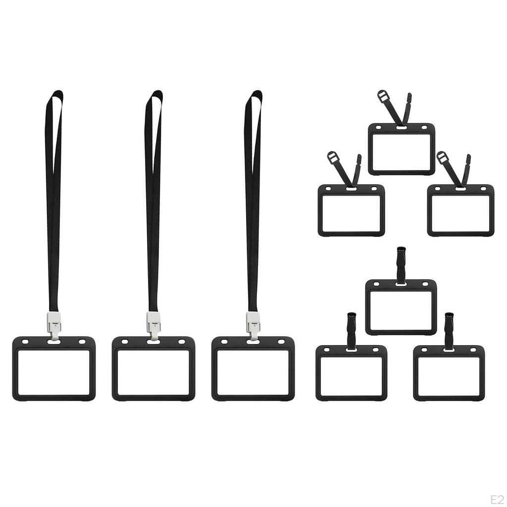 Card 4 X 3 Inches CDC Cards Badge Label Clear Holder Resealable Portable