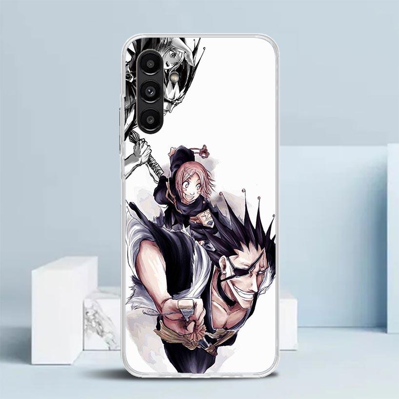 Zaraki Kenpachi Bleach Phone Case For Samsung Galaxy A17 A37 A57 A16 A15 A14 A13 A56 A55 A54 A53 A36 A35 A34 A33 A26 A25 A24 A23