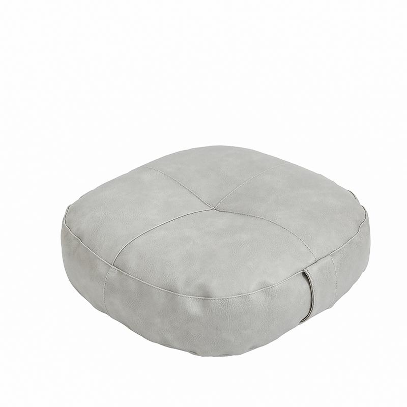 Japanese Floor Cushion: Tatami Leather Zen Meditation Mat for Living Room or Bay Window