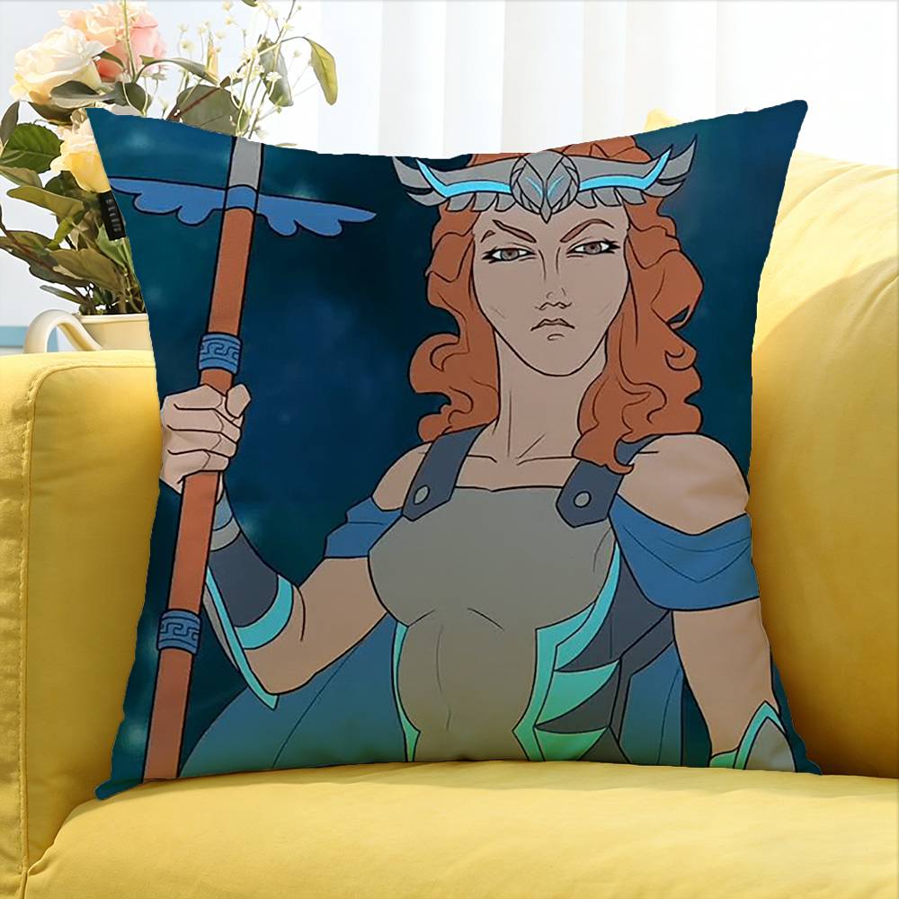 For Athena E-Epic The Musical   Various Sizes Square Pillow Case For Car Home Bedchamber Decor