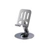 Aluminum Mobile Phone Holder 360° Rotating Desktop Phone Stand Support Folding Universal iPad Tablet Stable Anti-Slip Bracket