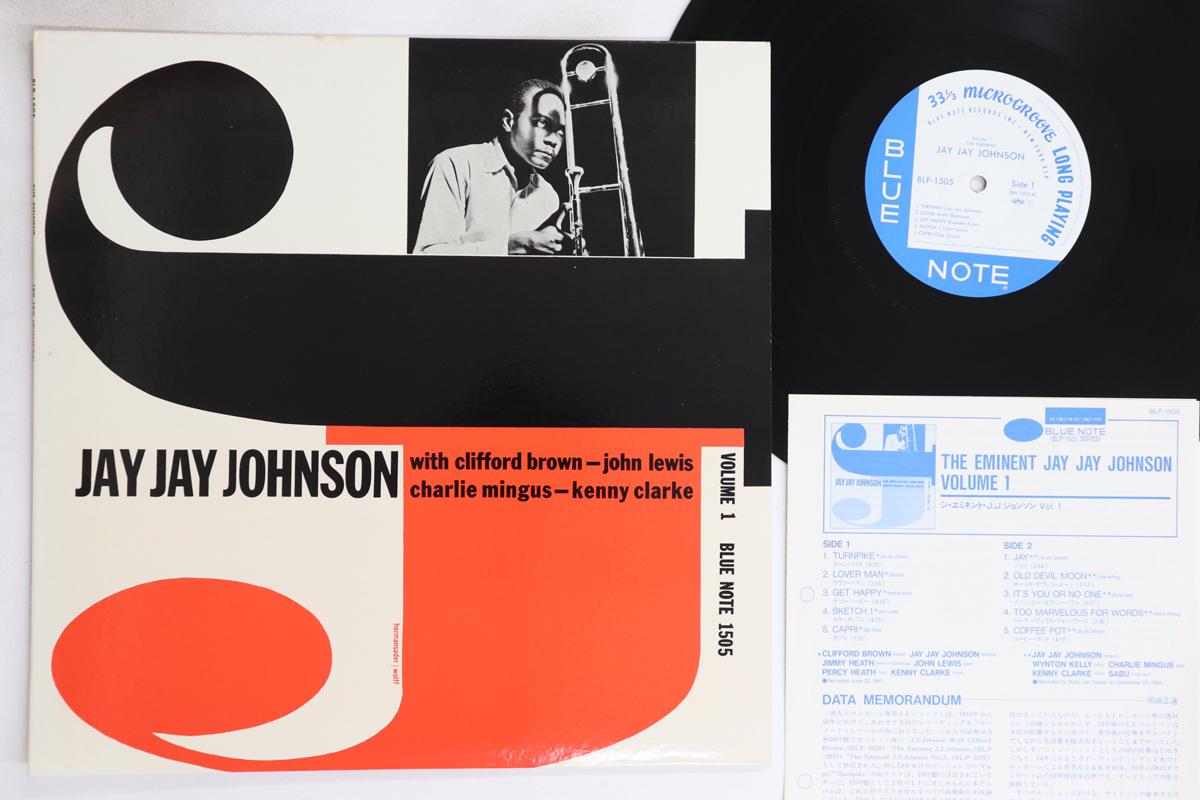 

LP Пластинка ДЖЕЙ ДЖЕЙ ДЖОНСОН - Eminent Jay Jay Johnson Volume 1 BLP1505 BLUE NOTE 1967 Япония Джаз Б/У