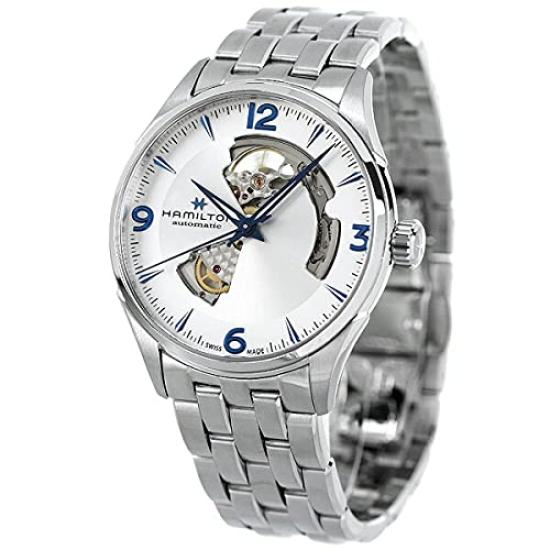 

HAMILTON Jazzmaster Open Heart 42mm Automatic Watch H32705152 [Hamilton] Men s [Item] срібний