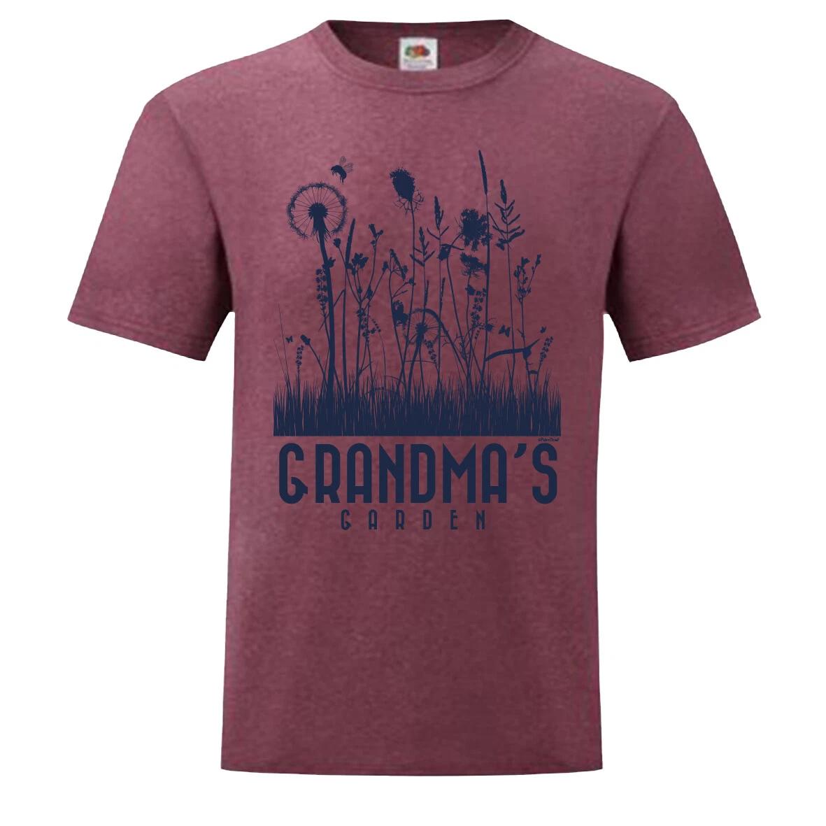 Grandma s Garden T-shirt Green Fingers Gardening Birthday Gift 4XL