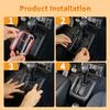Car ABS Center Console Gear Shift Panel Cover Stickers for Suzuki Jimny 2019 2020 2021+ Interior Decoration Accessories