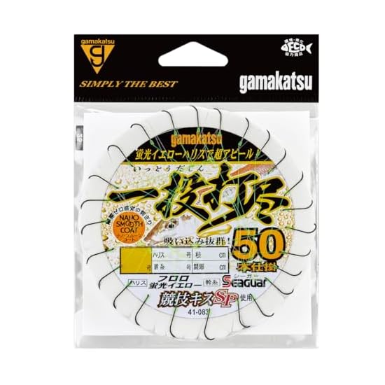 Gamakatsu Ittodajin Competition Kisu SP 50-Hook Rig NSC (Nano Smooth Coat) 6-0.8 41-083