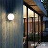 Takasho ExLights Solar Wall Light META Dark Gray, Outdoor Security Sensor Light, Bright, Long-Lasting Light for Entryways, ABS Resin and Polyethylene,
