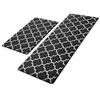 Kitchen Floor Mat Long Waterproof Non-slip PVC Leather Carpet  Minimalist Modern Style Rug Oil-proof Stain-resistant Rugs