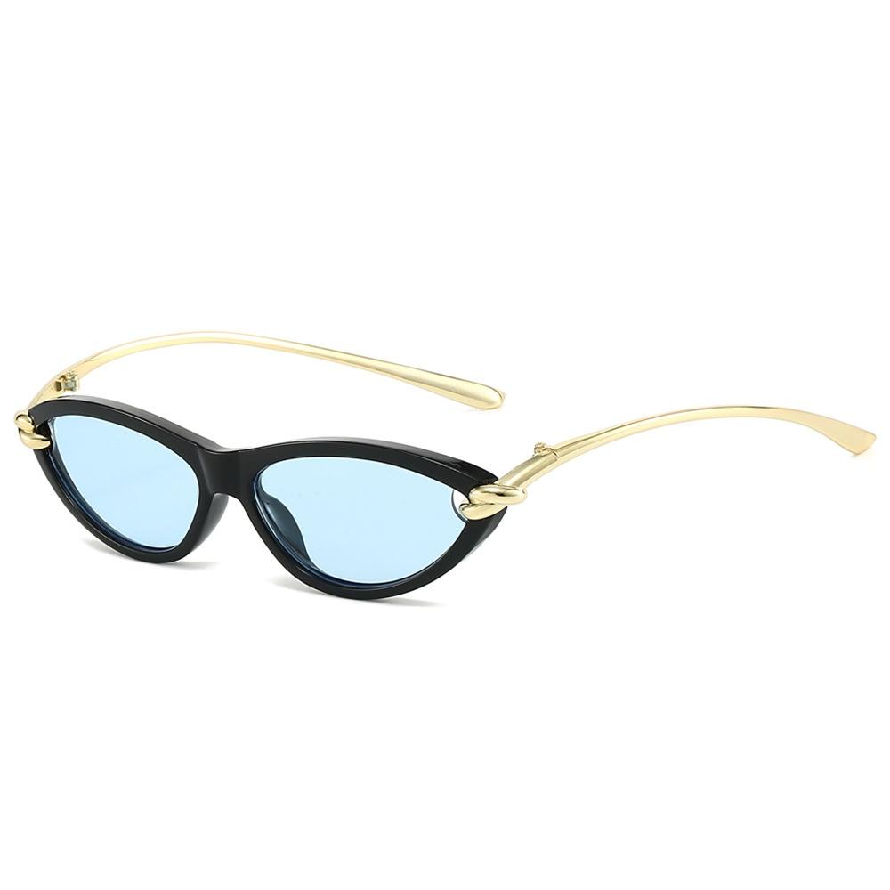 Fashion Candy Color Cat Eye Sunglasses Women Luxury Brand Hip Hop Punk Design UV400 Protection