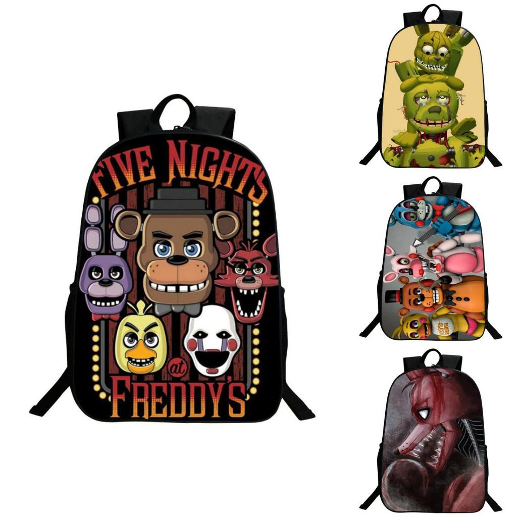 Żywy plecak Five Nights At Freddy's z wzorem anime dla dzieci i studentów