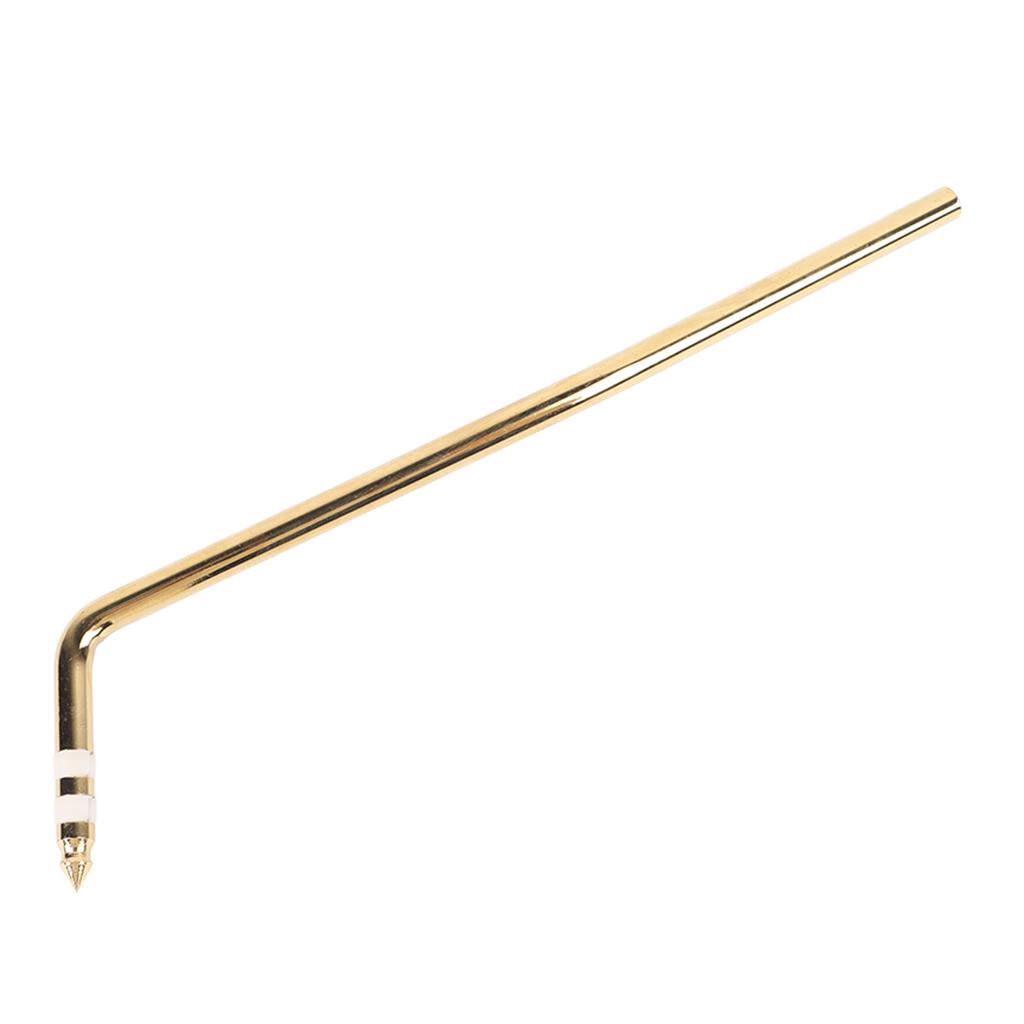 In Line Electric Guitar Tremolo Arm Metal Multifunctional Tremolo Arm Whammy Bar Gold