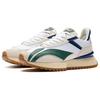 Li Ning Cushioning Slip Resistant Abrasion Resistant Lightweight Low top Sports Casual Shoes Men's White Green AGCS261-6
