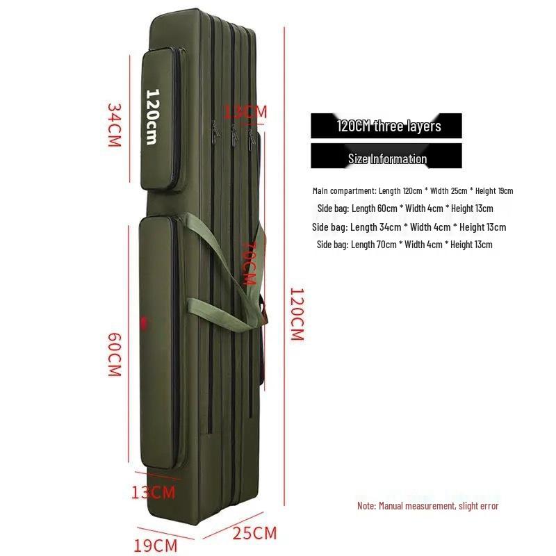 Durable Fishing Bag - Large Capacity, Two or Three Layers, Free Shipping