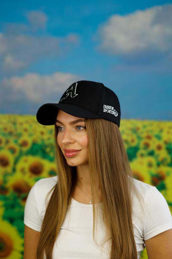 

Бейсболка Fitness Fashion (1658) Braxton 56-58 56-58 чорний