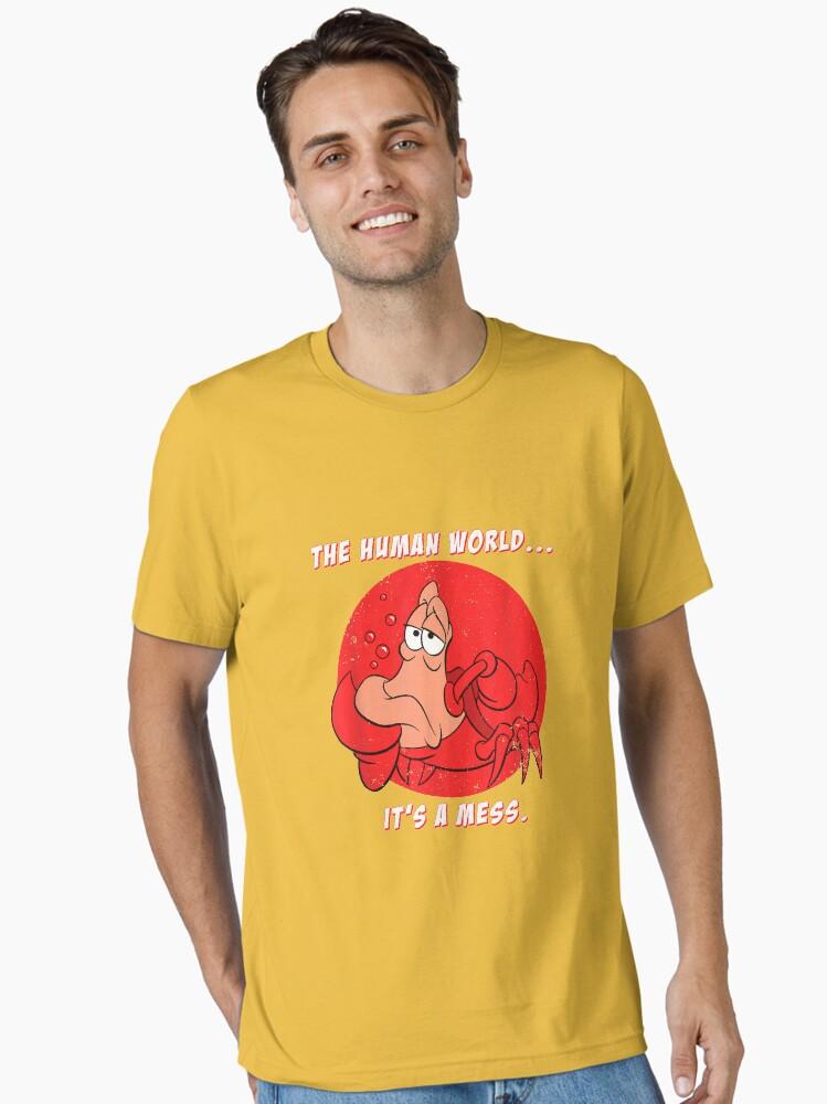 The Little Mermaid The Little Mermaid Sebastian The Human World Essential T-Shirt