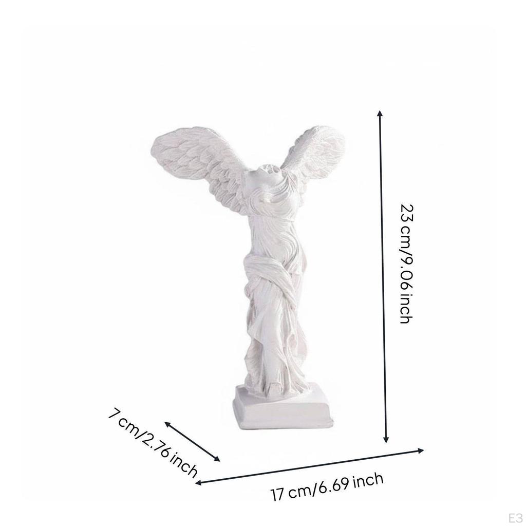 Vittoria Alata di Samotracia Statua Decorazione Arte Classica Riproduzione Divinità