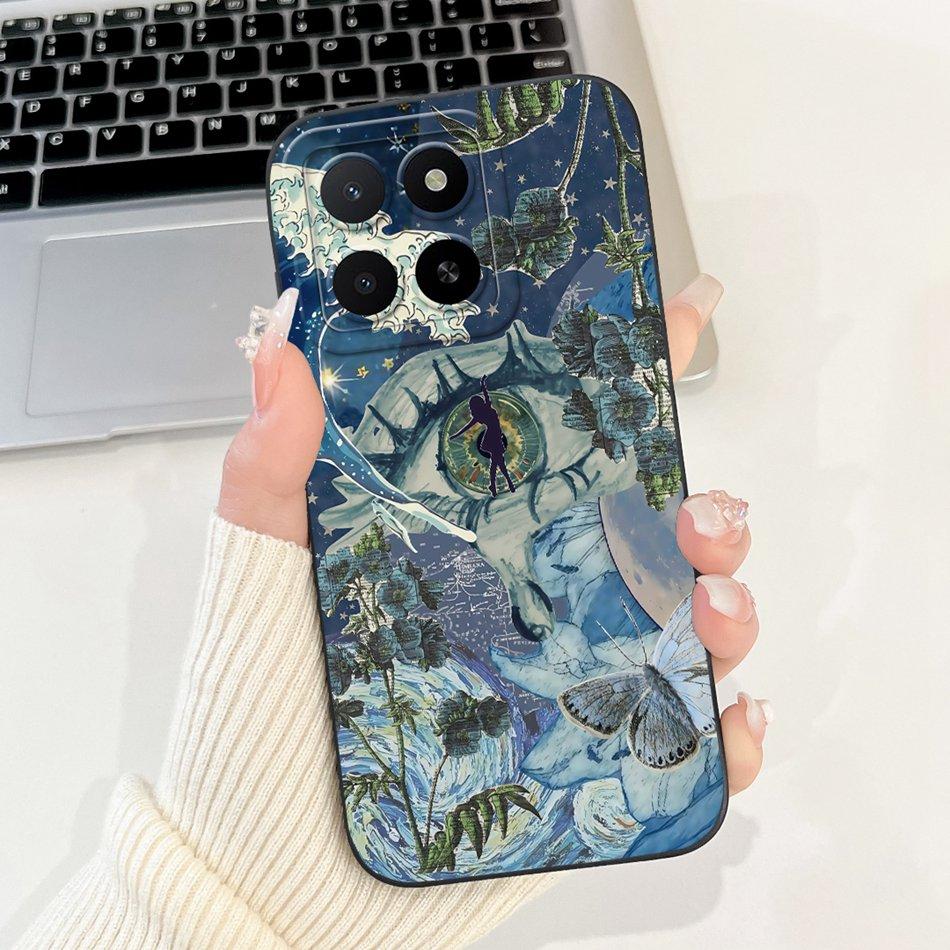Θήκη Κινητού Για Honor X5b Plus Μοντέλο Fashion Dusk Beach Painting Για Honor X5b X 5B Plus Μαλακή Σιλικόνη Αντικραδασμικές Θήκες