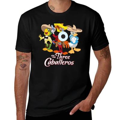 The Caballeros Three Amigos TShirt Trendy Casual Short Sleeve Shirt
