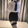 Sexy lingerie sexy plus size secretary secretary tight hip-wrapped uniform seduction pure free suit woman