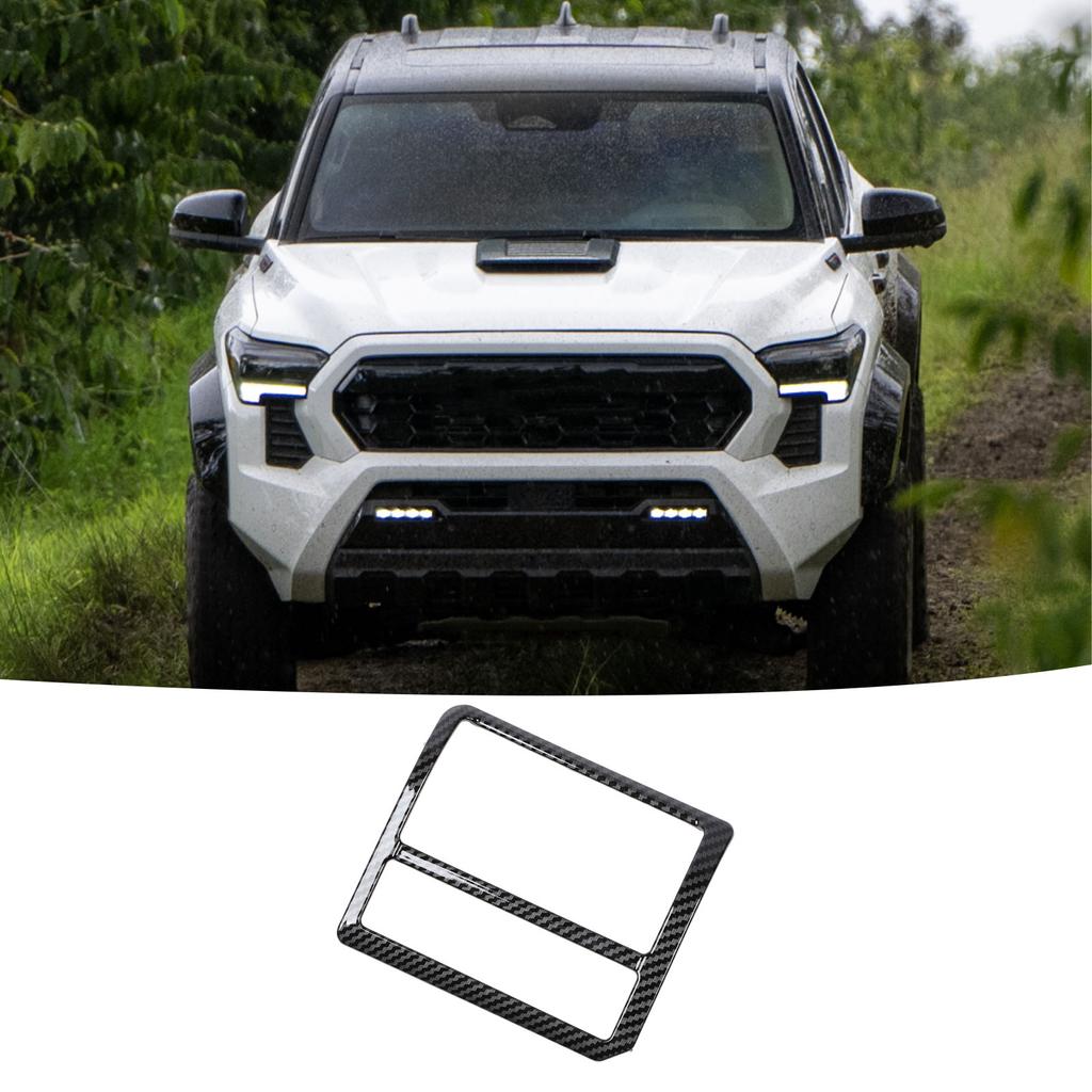 Headlight Switch Button Decorative Cover Trim Carbon Fiber Style Inner Headlamp Switch Button Decora