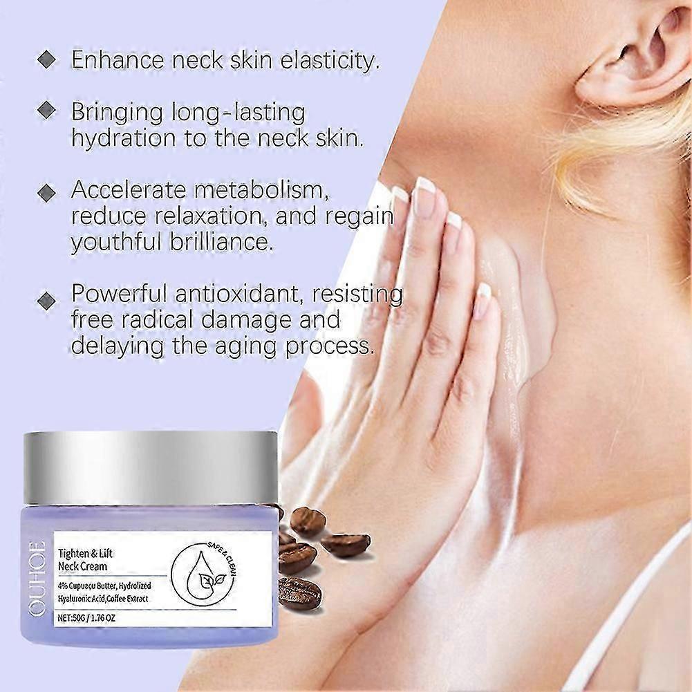 Tighten & Lift Neck Cream, Anti-Aging Treatment for Wrinkles and Sagging Skin, Advanced Korean Skincare for All Skin Types