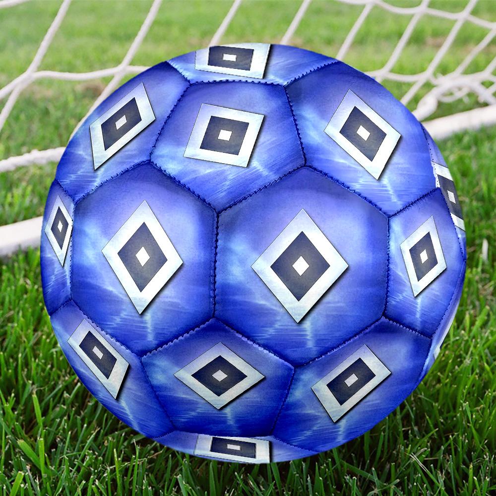 Hamburger SVIndoor Soccer Ball Colorful All Ages Machine Stitched PVC Competition Ready Durable High-Bounce